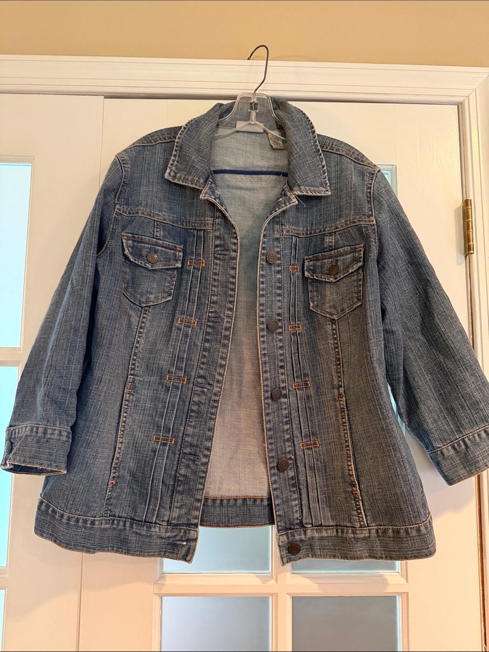 Chico's Light Blue Denim Jacket
